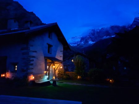 Chalet de nuit
